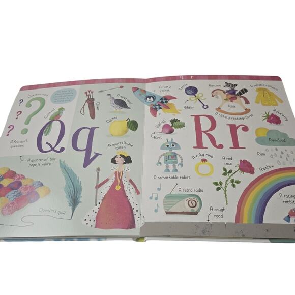 The Usburne Big Book of ABC Colorful Hard Back Pre K Home School Educational - Picture 6 of 10